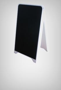 PS Display mit Tafel