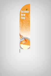 Outdoor Bow Flag