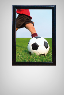 Alu Snap Frame Wall 25 mm schwarz