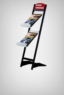 Tilted Broschure Holder