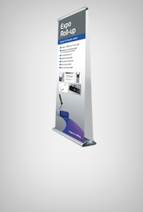 Expo Roll-Up doppelseitig